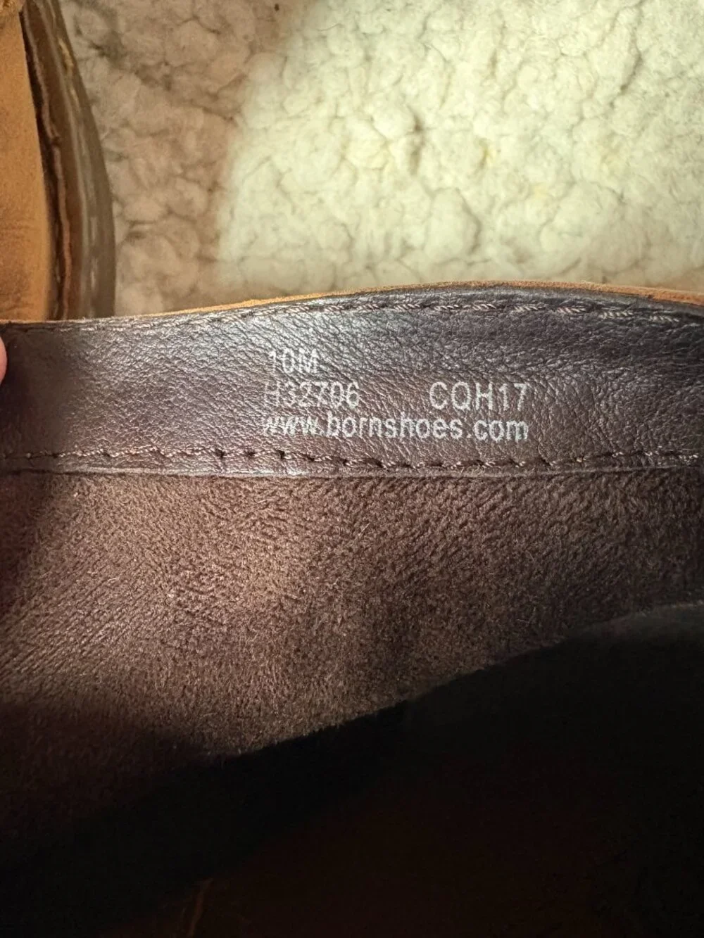 Born Harrison men's brown leather outdoor dark academia chukka boots size 10